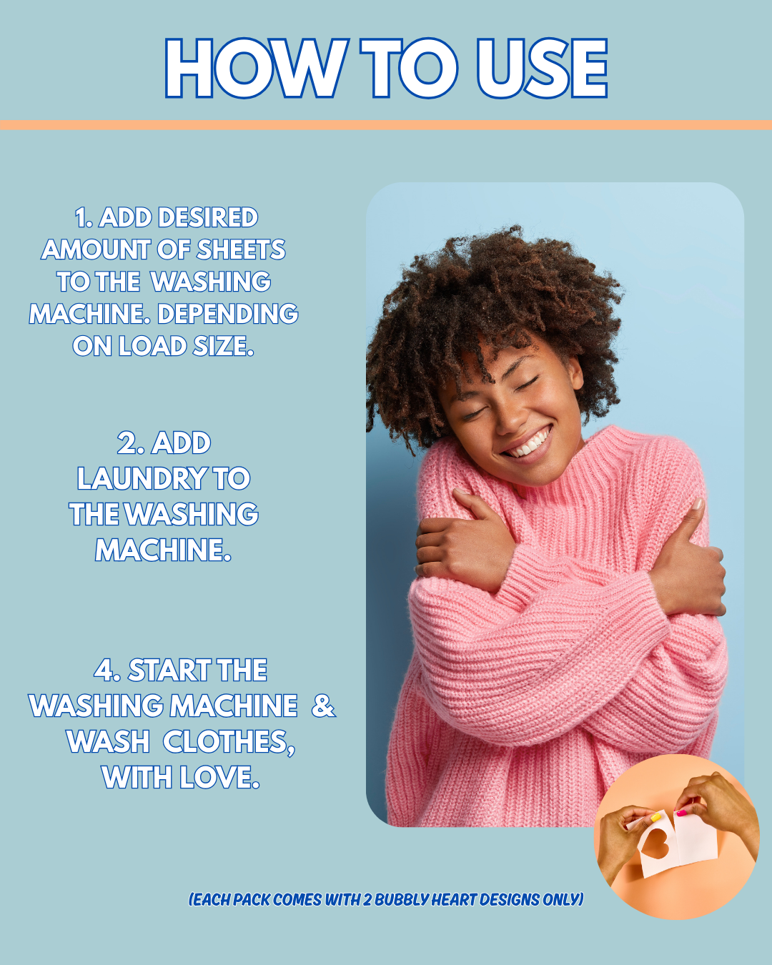 Fragrance-Free Detergent Sheets 64 Loads