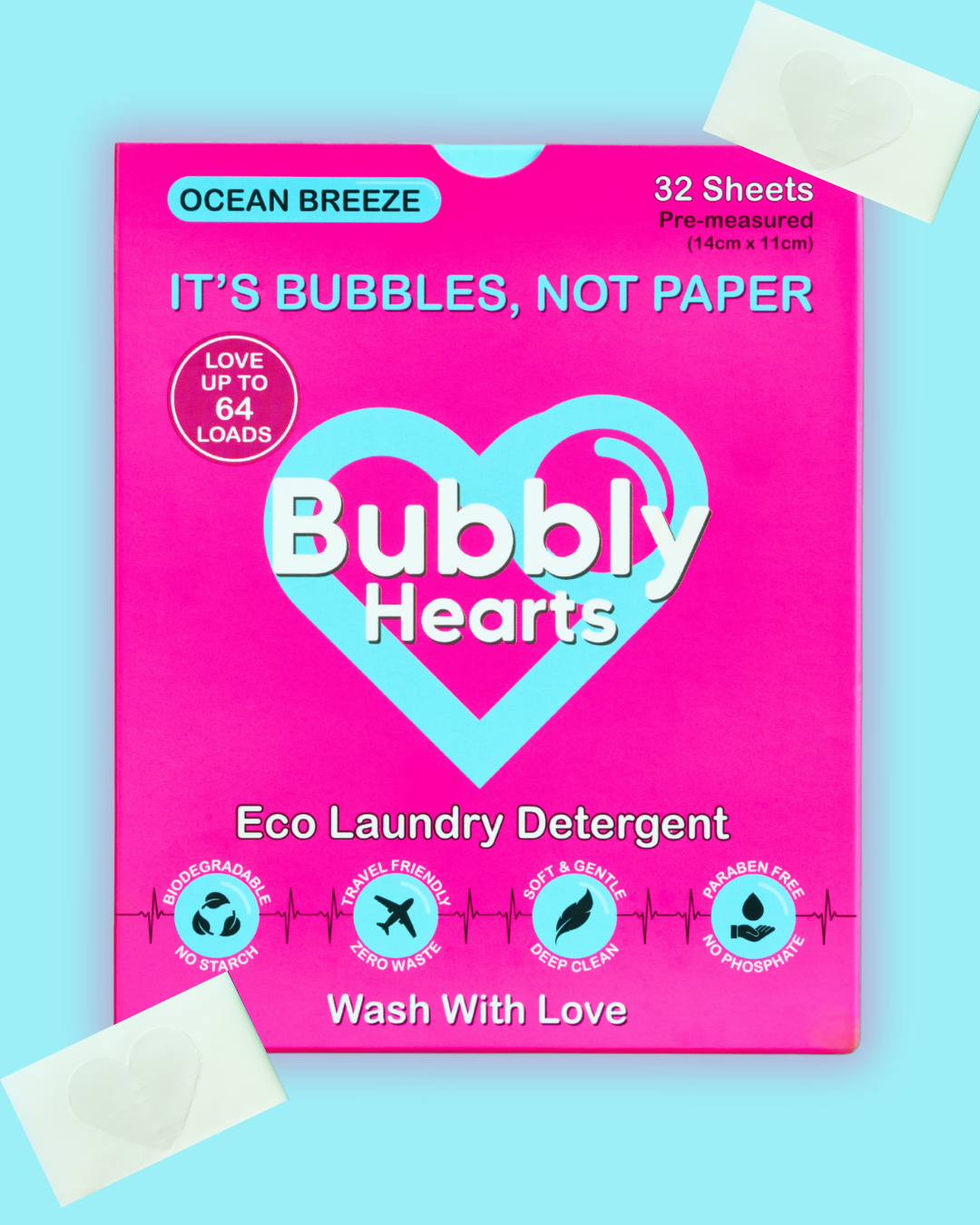 Ocean Breeze Detergent Sheets